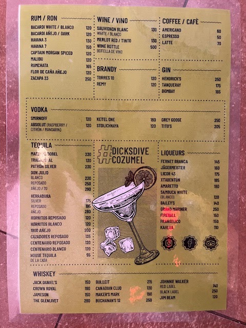 DICK´S DIVE Menu - Image 2