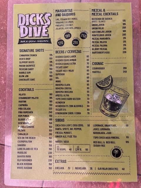 DICK´S DIVE Menu - Image 3