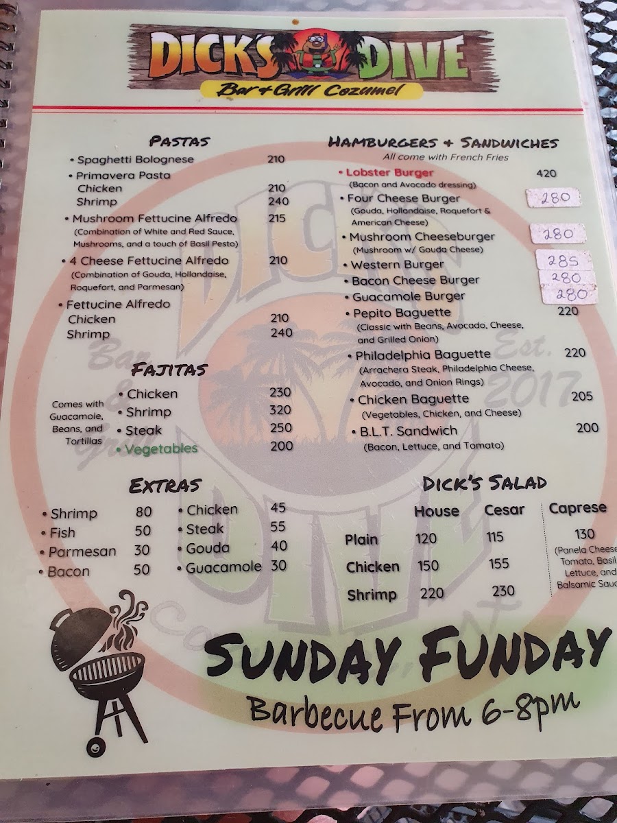 DICK´S DIVE Menu - Image 6